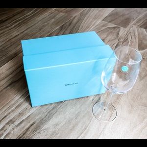 Tiffany & Co Wine Glass and Box NWOT